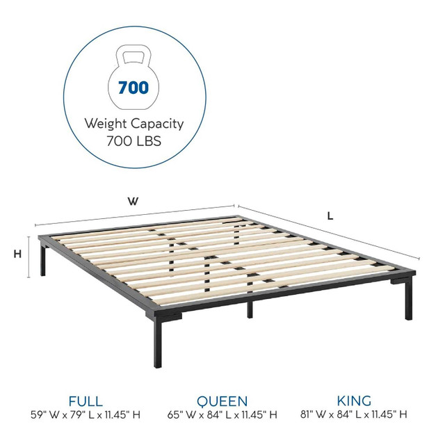 NEW Classic Brands King Metal Bed Frame - photo 3