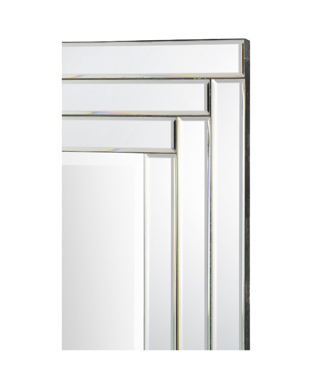 New RenWil Edessa 24" x 36" Wall Mount Beveled All Glass