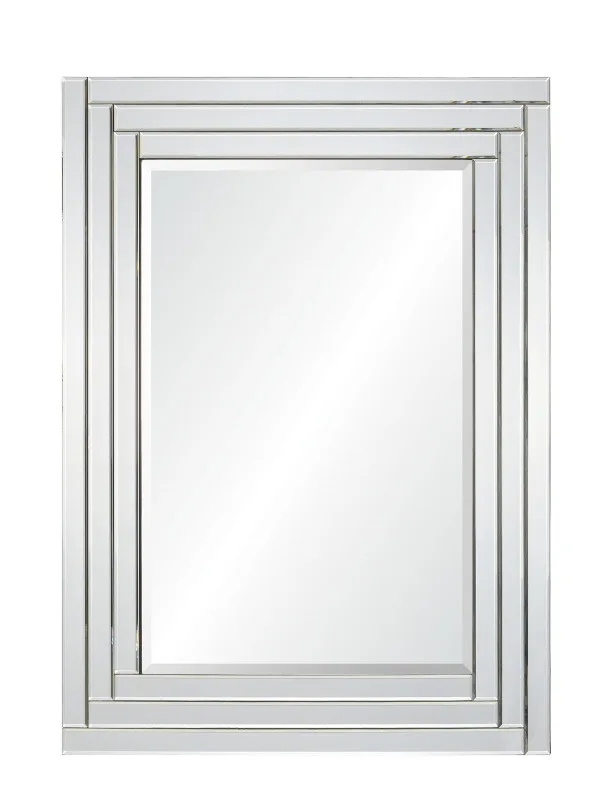 New RenWil Edessa 24" x 36" Wall Mount Beveled All Glass image indicator(2)