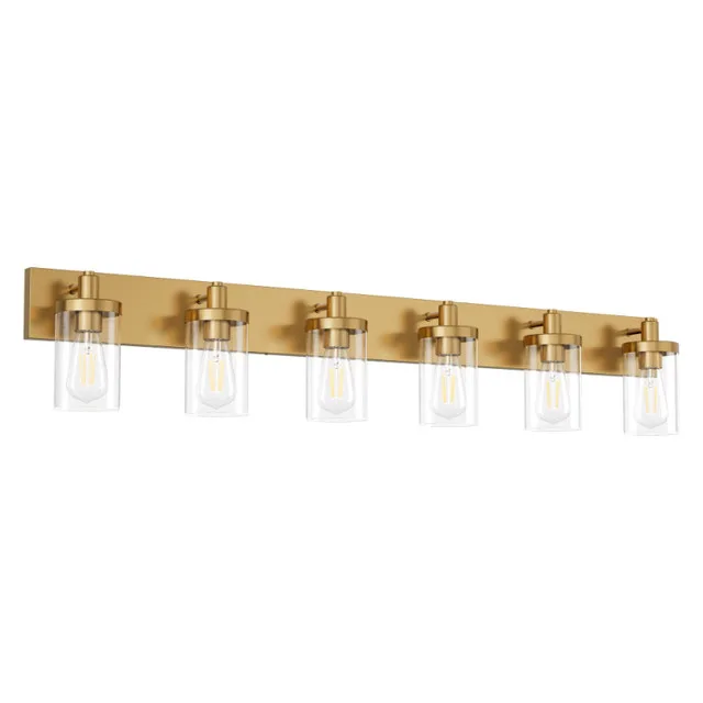 NEW Aipsun Gold 6-Lights Vanity Farmhouse Light thumbnail