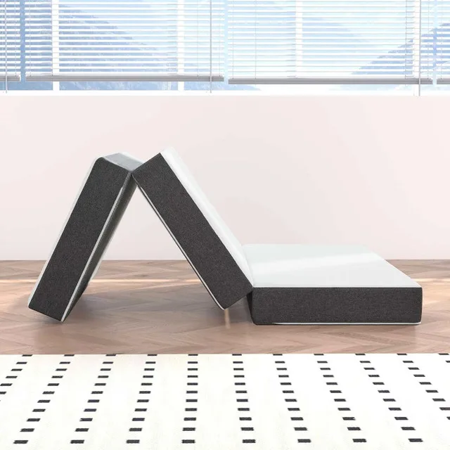 Twolike 6 Inch Full Size Foam Foldable Mattress BRAND NEW thumbnail