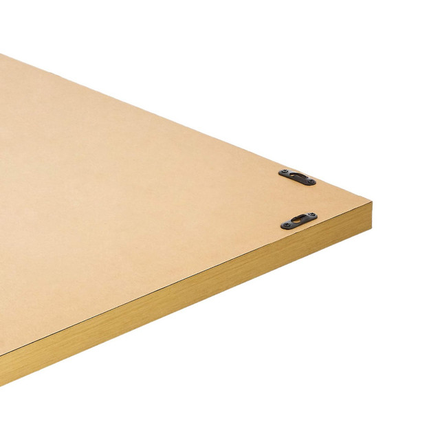 Amazon Basics Mirror 30" x 40" - Peaked Trim, Brass - photo 4