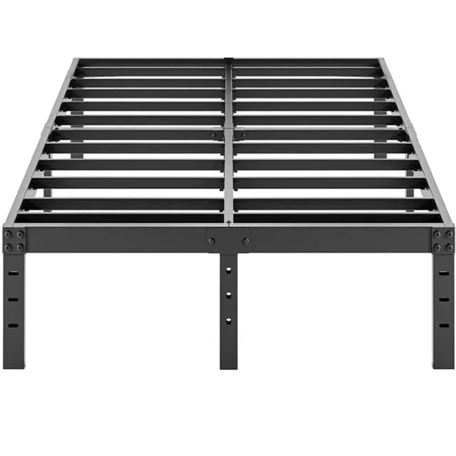 ALDRICH King Size Metal Bed Frame NEW thumbnail