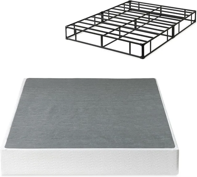 Queen Zinus 9" Metal Smart Box Spring - NEW thumbnail