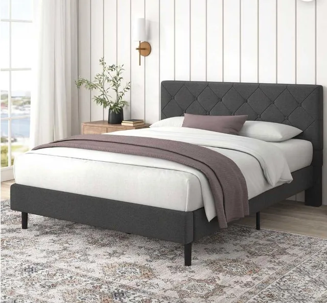 Zinus Shalini King Size Bed Frame BRAND NEW thumbnail