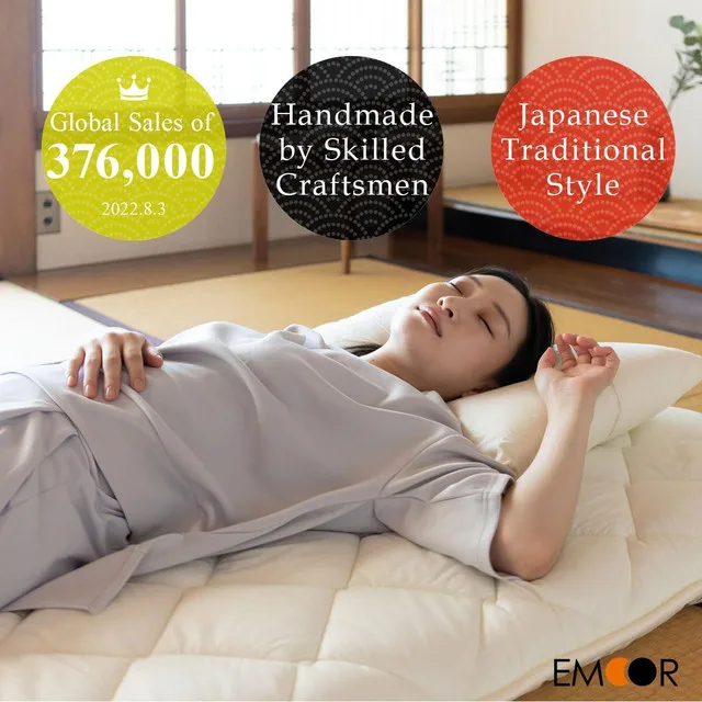 EMOOR Queen Japanese Futon Floor Mattress NEW image indicator(2)