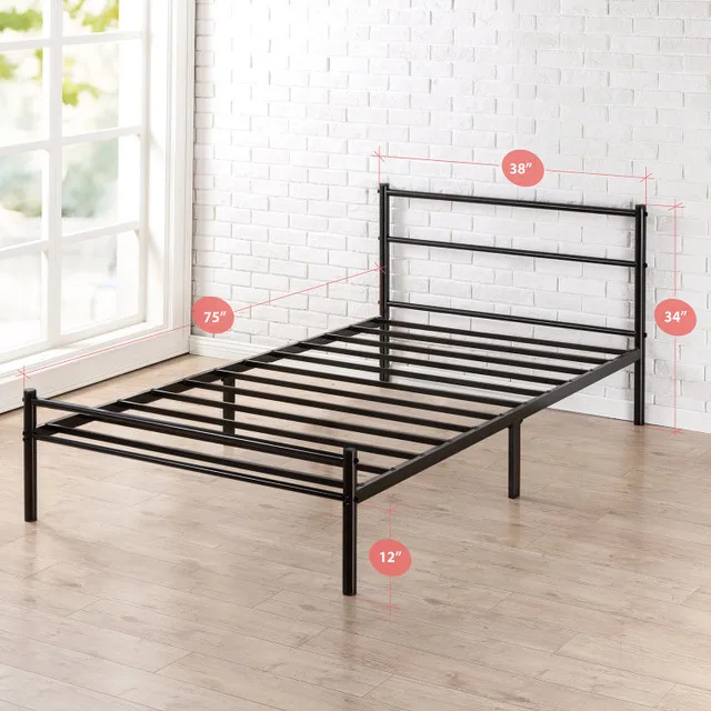 Zinus Twin Metal Platform Bed Frame NEW thumbnail