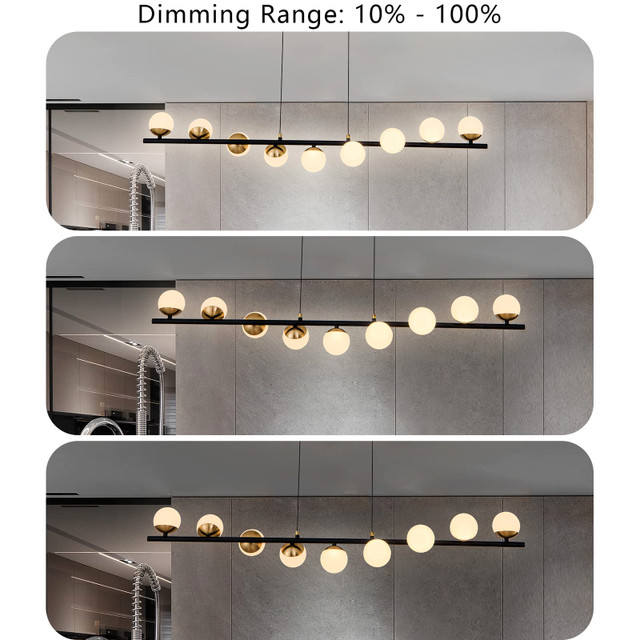 Modern Globe Pendant Lighting, Spiral 9 Lights LED - photo 3