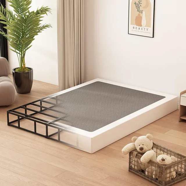 Husleephu King Size Metal Box Spring Bed Base BRAND NEW thumbnail