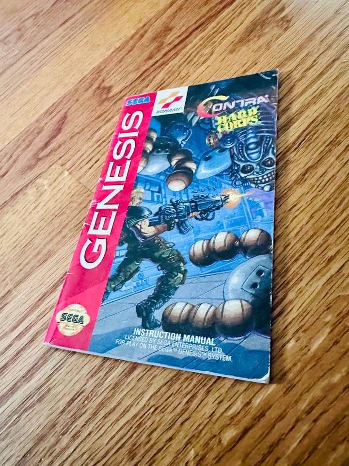 Contra Hard Corps - Manual - Sega Genesis - Konami - photo 3