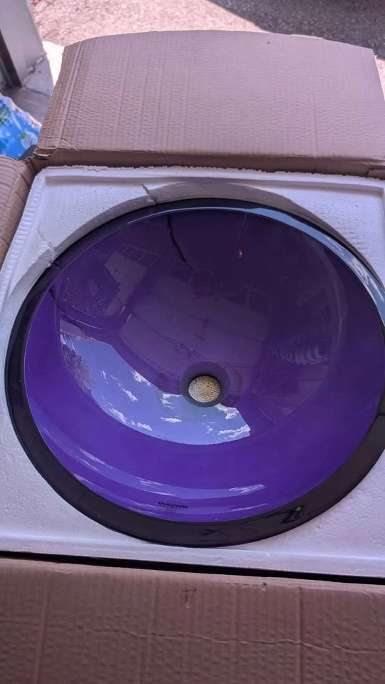 Glass Bathroom Sink