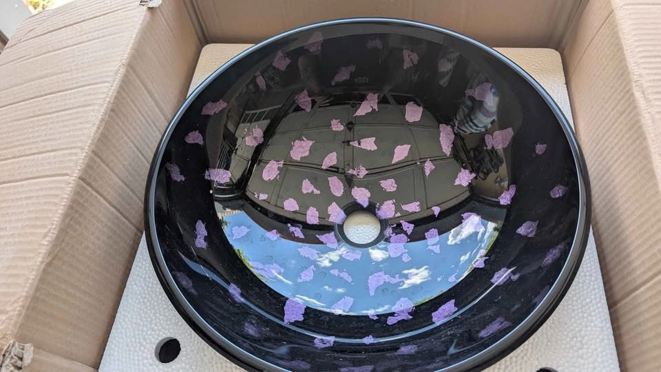 Glass Bathroom Sink