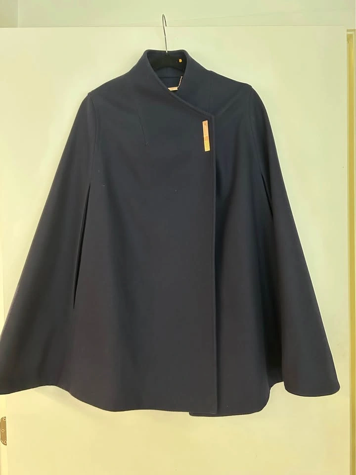 Ted Baker Aillaa Navy Cape Wool Blend - Small - photo 3