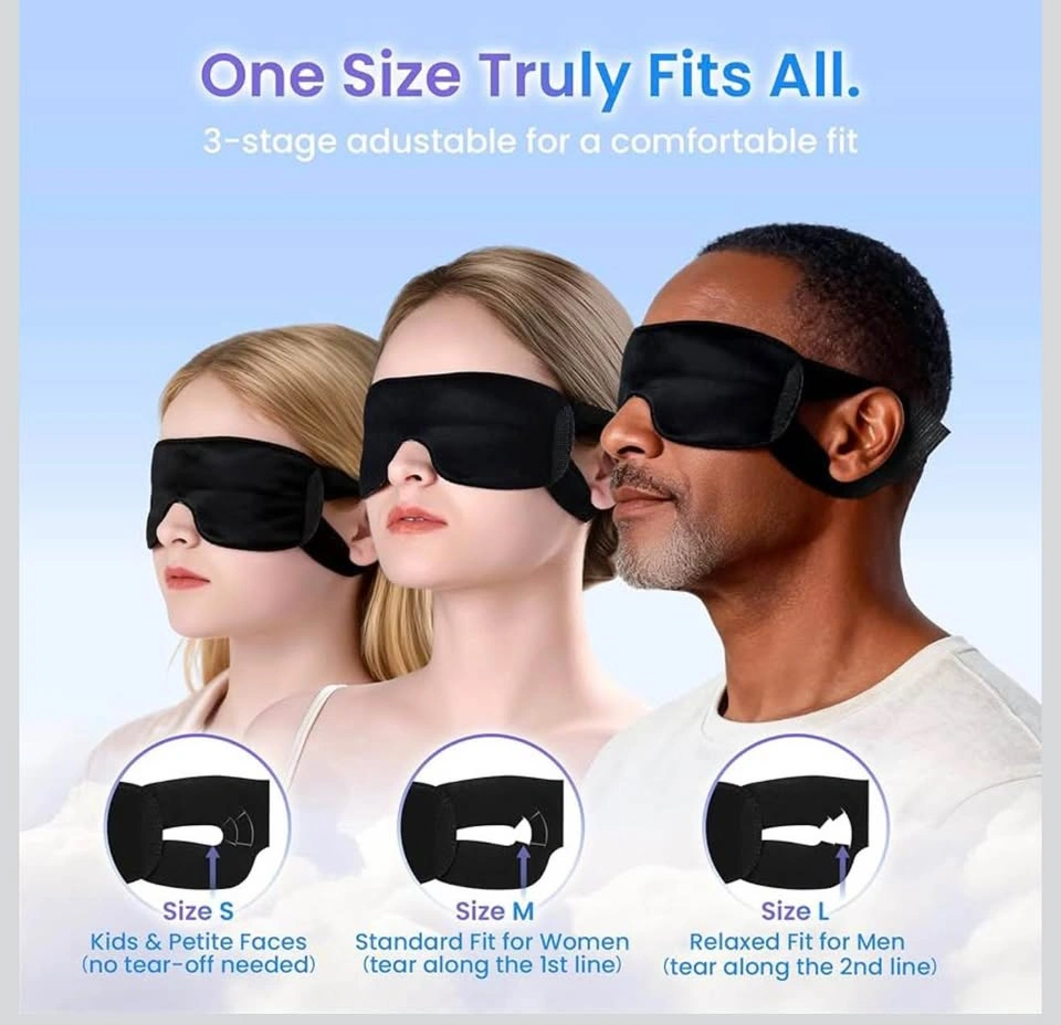 (New) 200 Packs Bulk Disposable Sleep Masks - photo 4