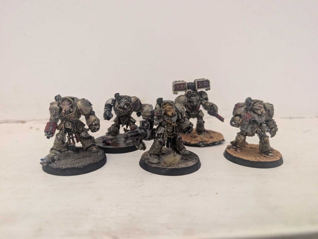 Warhammer Deathwing Terminator Squad