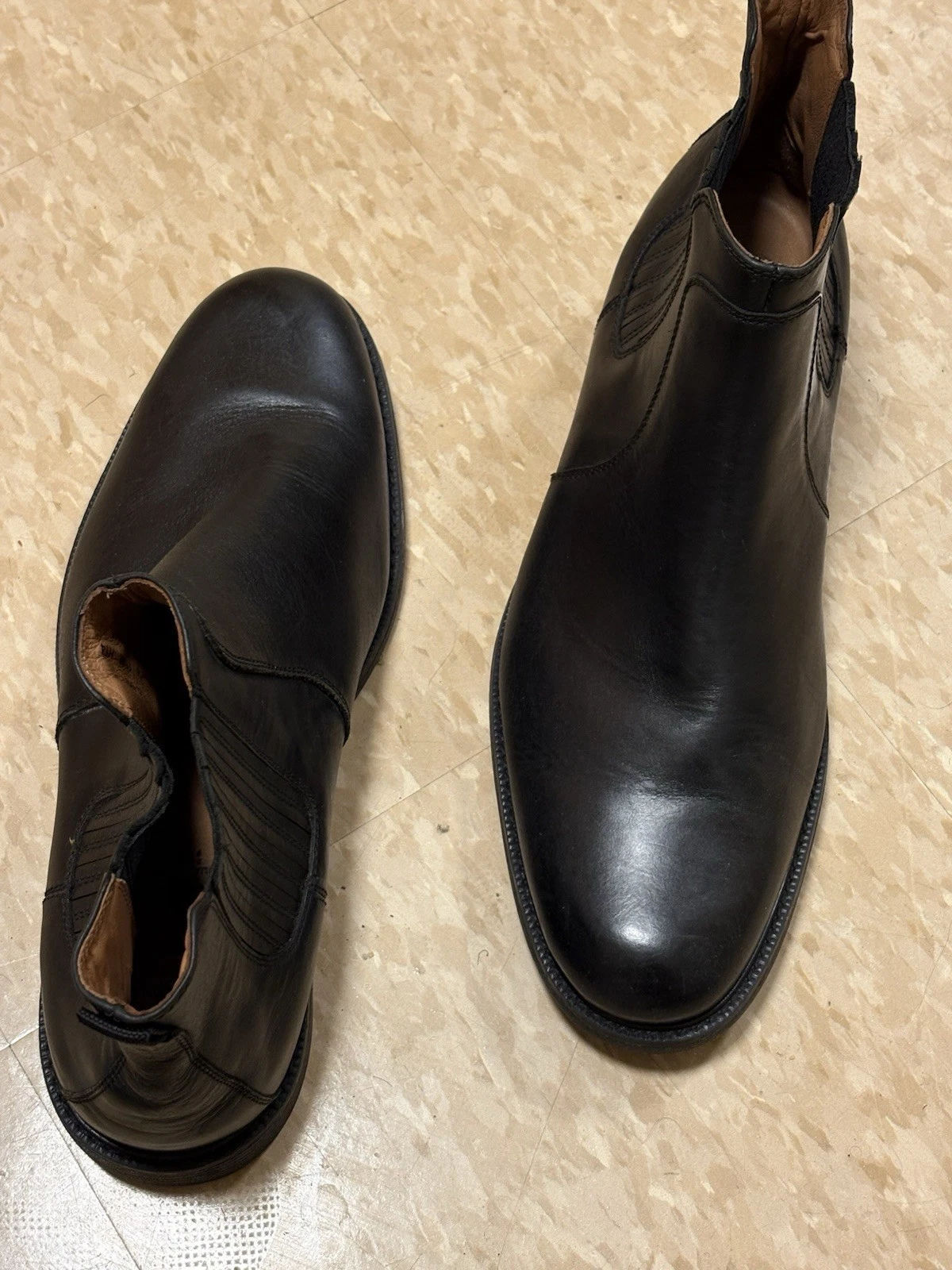 Johnston & Murphy Men's Black Waterproof Chelsea Boots US 11 - photo 3
