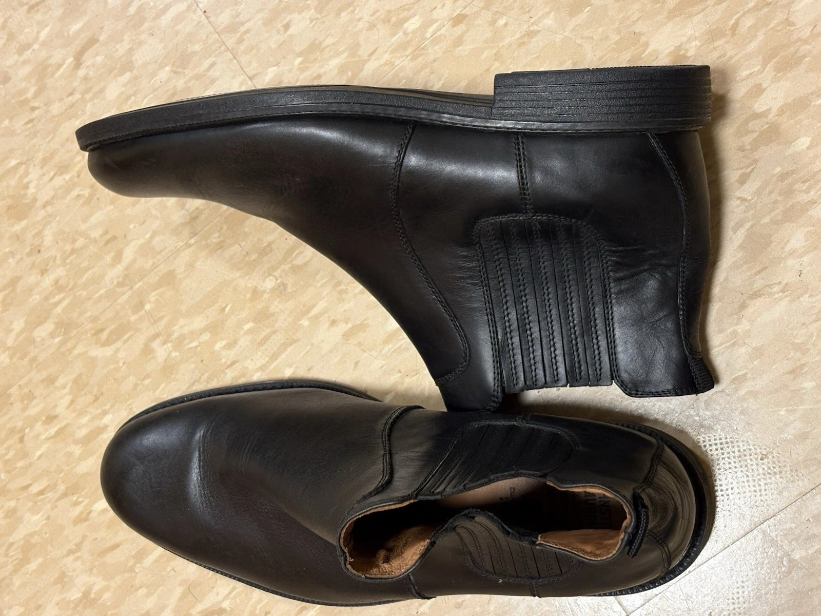 Johnston & Murphy Men's Black Waterproof Chelsea Boots US 11 - photo 4
