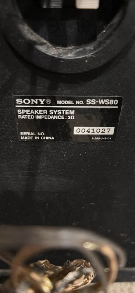 Sony Subwoofer and Bookshelf Speakers - photo 2