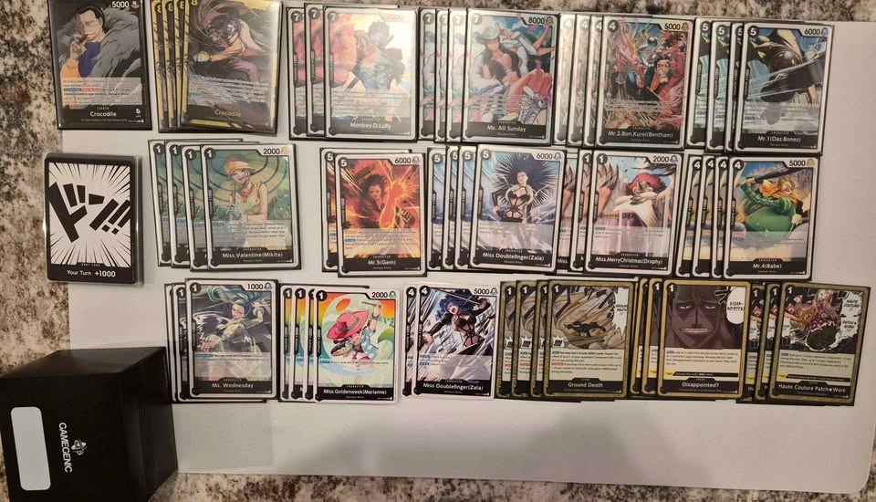 One Piece Card Game OP TCG Crocodile Deck - photo 2
