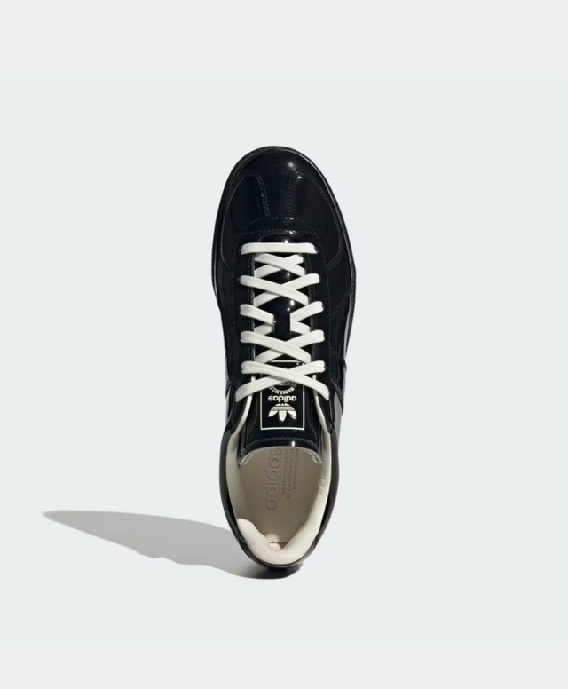 Adidas BW Army Black Patent Leather Sz 10.5 - photo 2