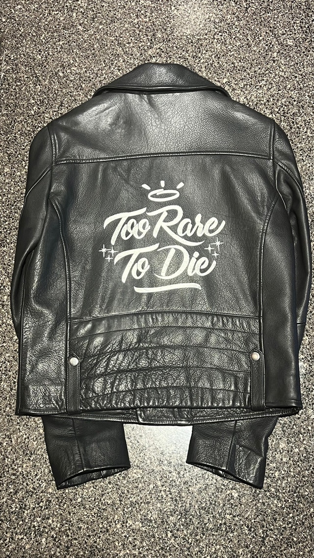 Biker Style leather jacket - photo 2