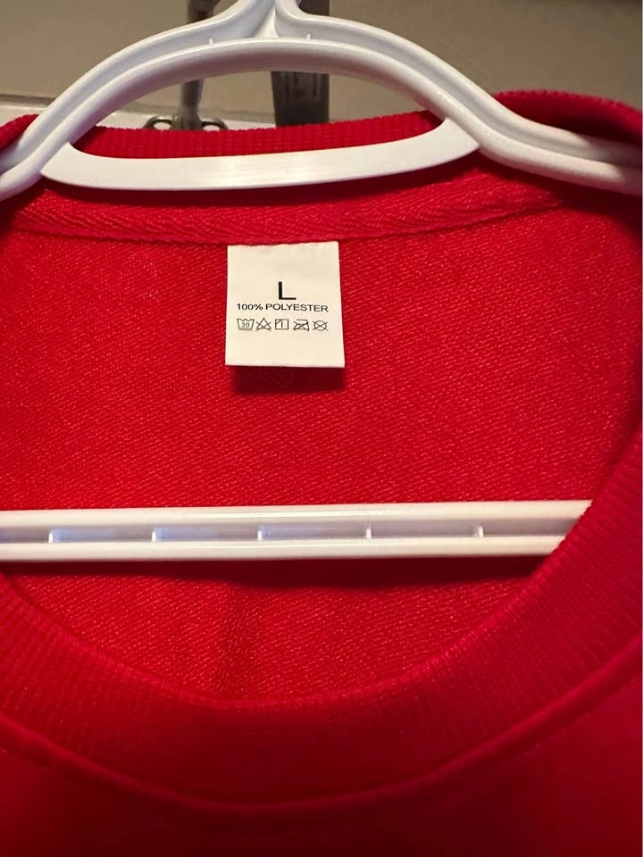 Ladies sweatshirt size large Red - photo 2