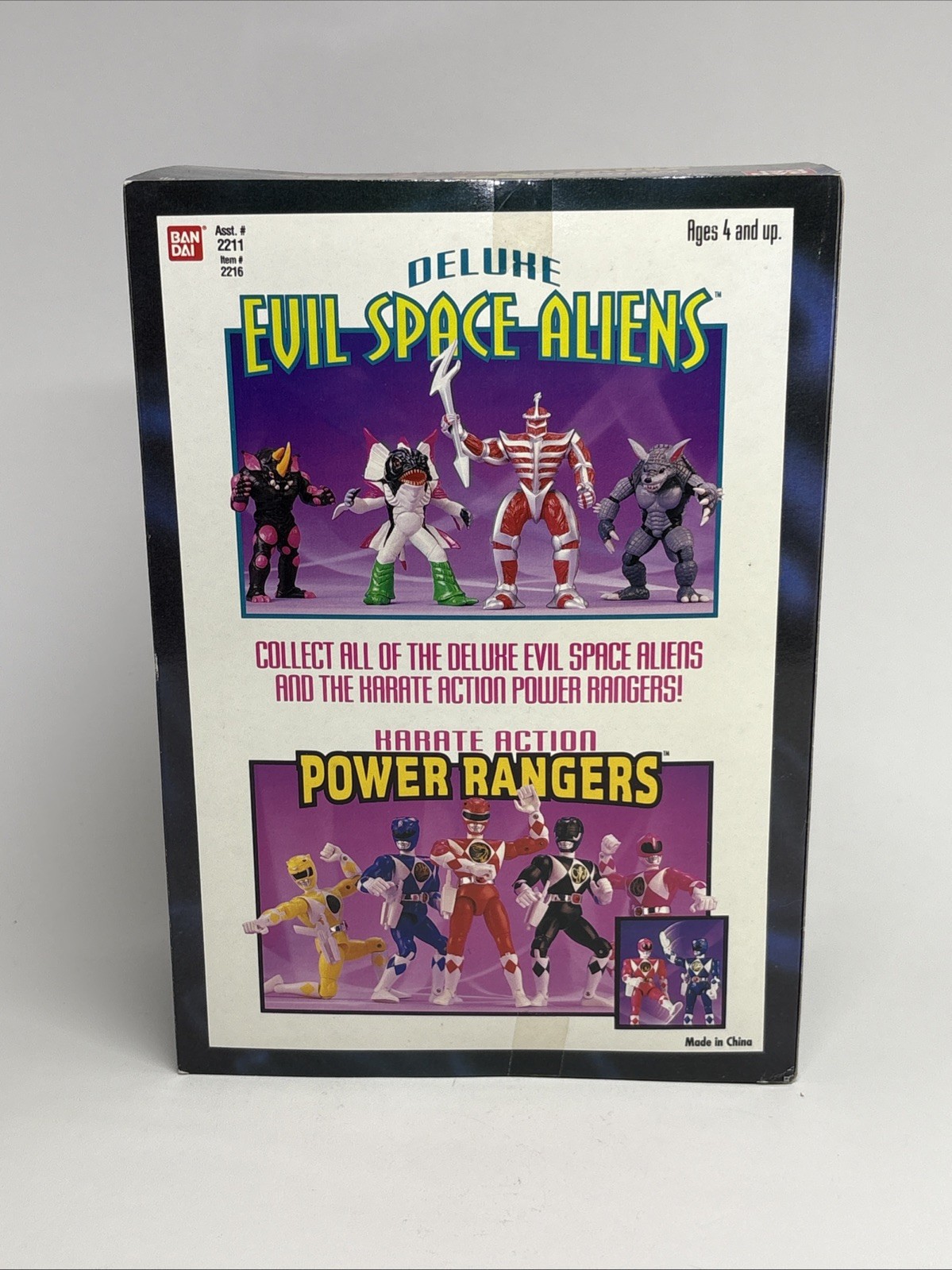 Vintage 1994 MMPR POWER RANGERS DELUXE Evil Space Aliens Socadil - photo 2