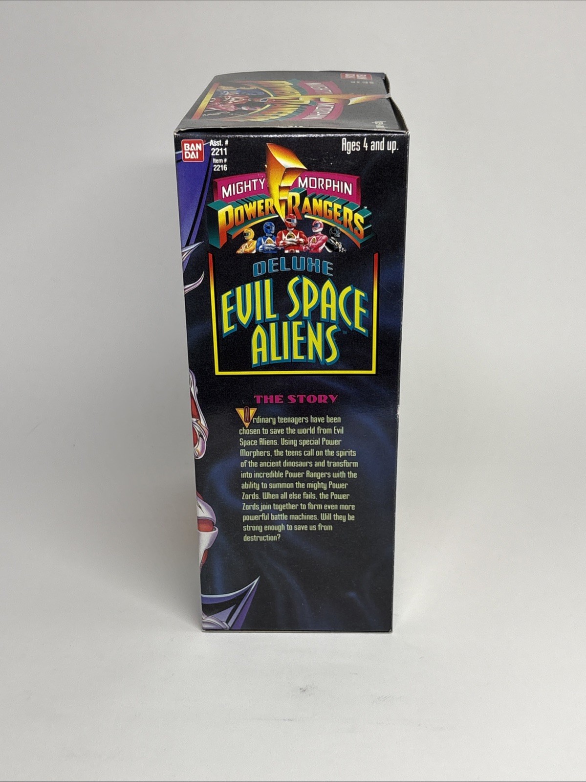 Vintage 1994 MMPR POWER RANGERS DELUXE Evil Space Aliens Socadil - photo 4