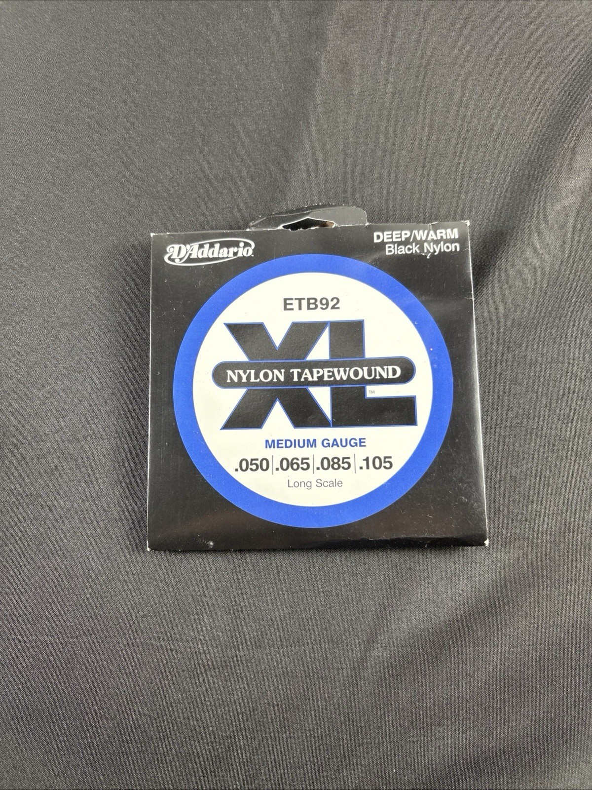 D'Addario ETB92 Bass Guitar Tapewound Strings 50-105