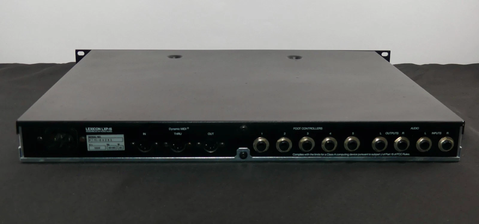 Lexicon LXP-15 Multi-Effects Processor - photo 3