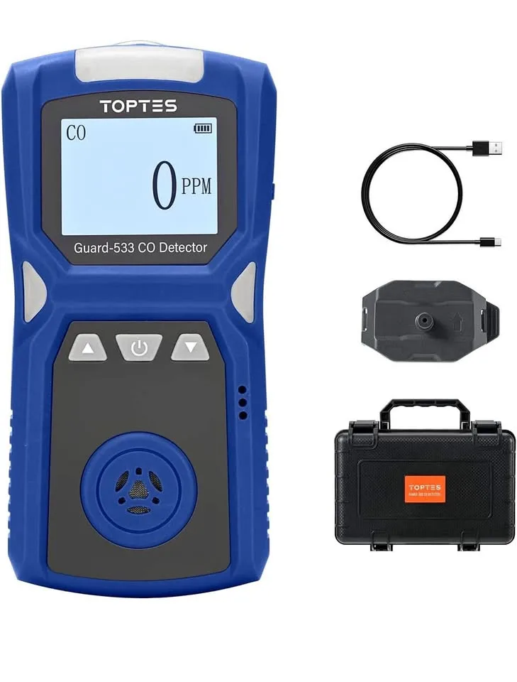 Brand New - TopTes Guard-533 Carbon Monoxide Detector thumbnail