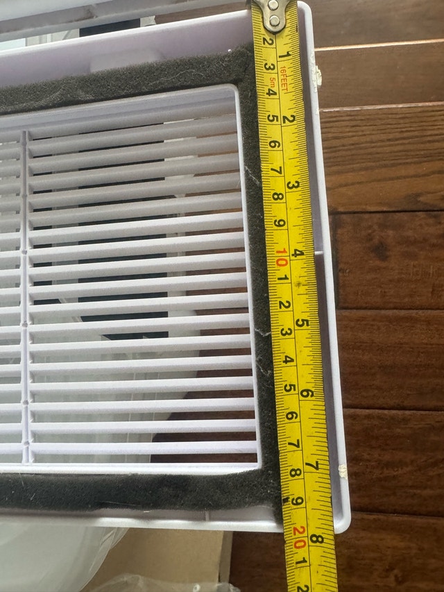 Air grill sidewall