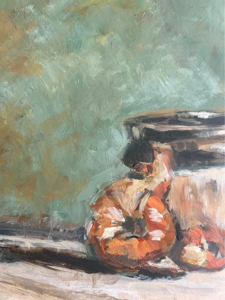 Kitchen Essentials Original Acrylic Painting - photo 3