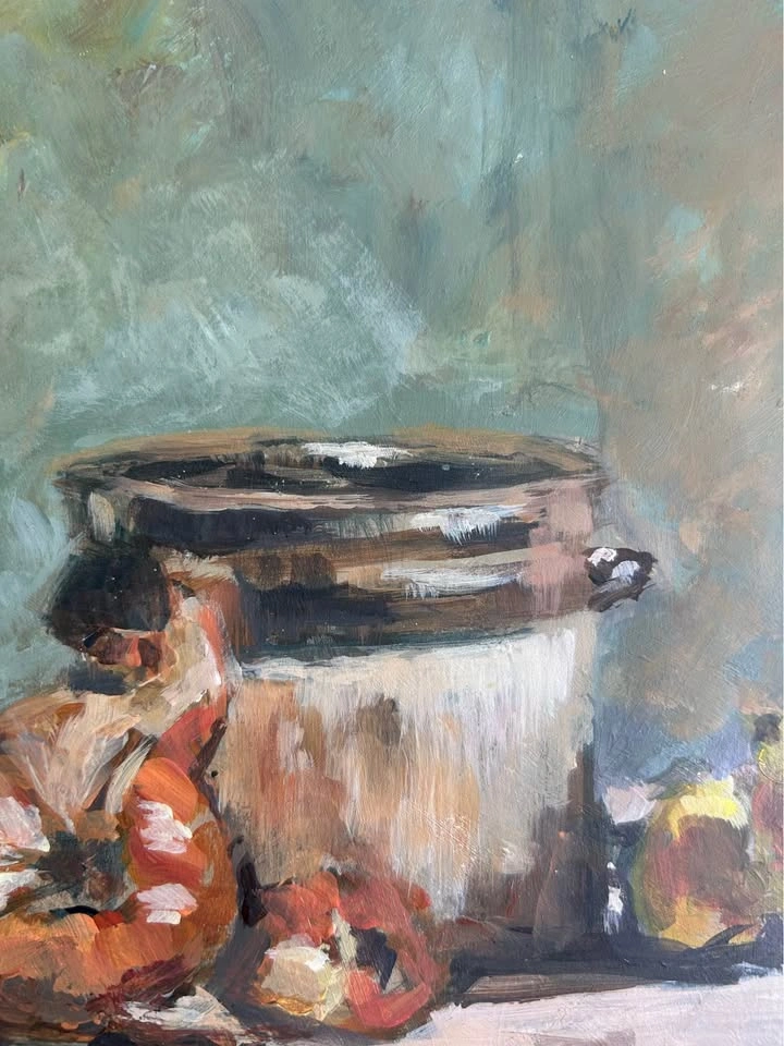 Kitchen Essentials Original Acrylic Painting - photo 4