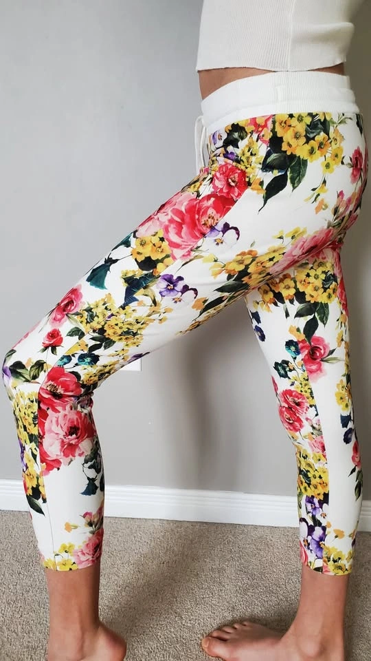 Dolce&Gabbana kids girls floral pants. Size 6