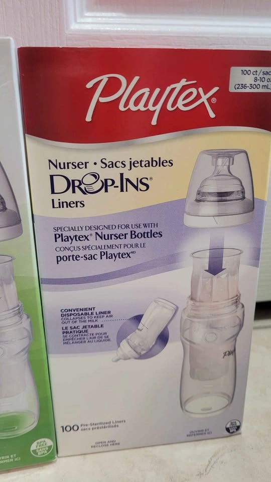 Playtex Nurser Baby Bottles and liners - photo 3