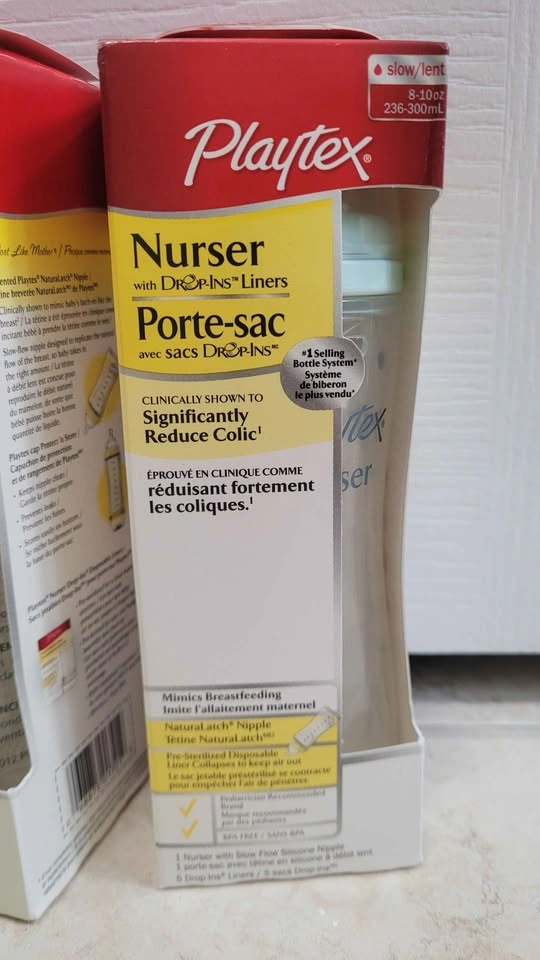 Playtex Nurser Baby Bottles and liners - photo 5