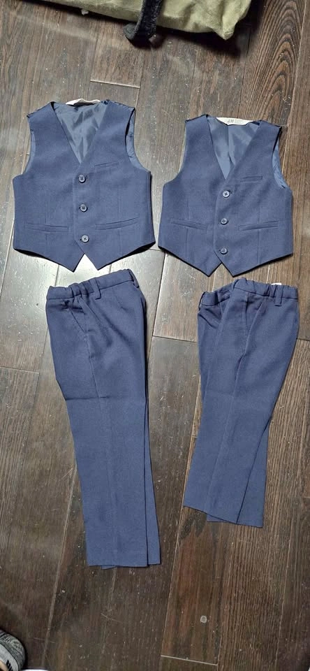 Navy Vest and pants