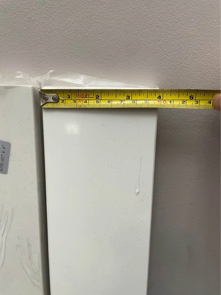 4 Quartz Backsplash Pieces - photo 4