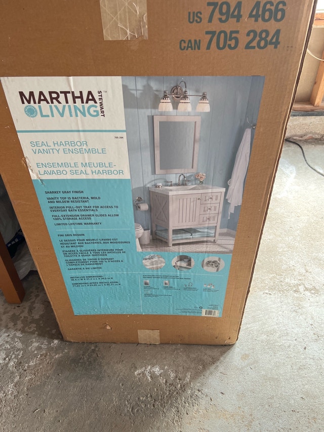 Martha Living Vanity Ensemble
