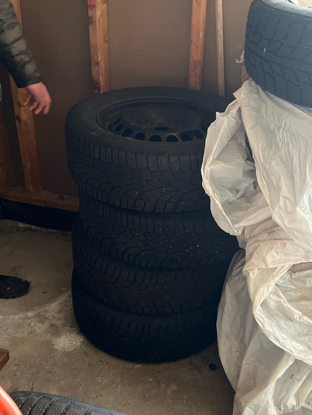 Free 3 sets of winter tires on steel rims!
