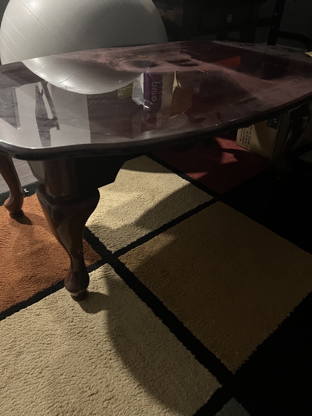 Cherry Wood Coffee Table