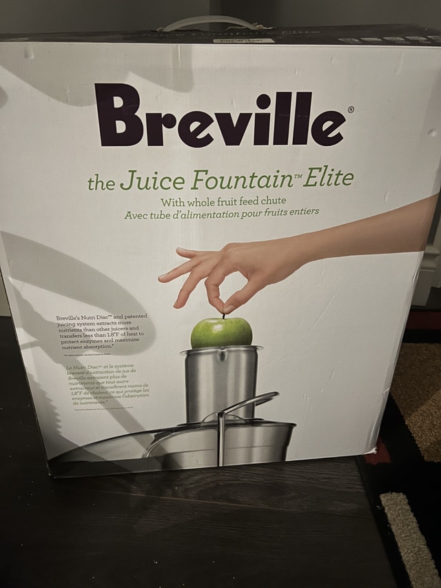 Breville Fruit Juicer (Juice Fountain Elite)