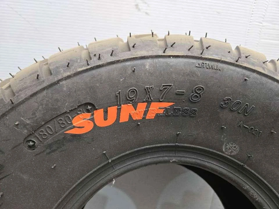 2 SunF Tubeless ATV Tires 19x7-8 - photo 3