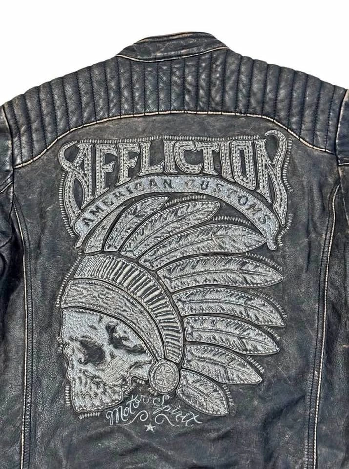 Affliction Leather Jacket