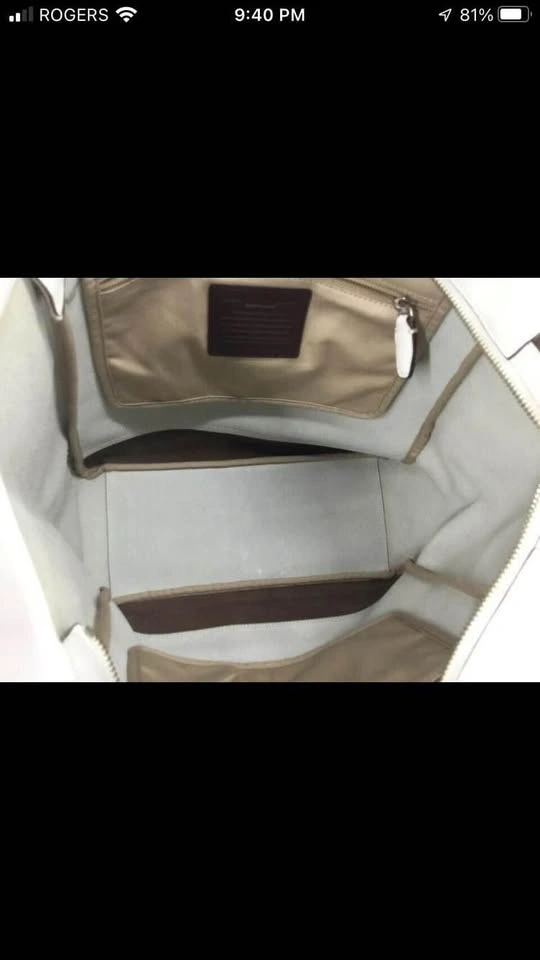 Coach Soft Refined Saffiano Leather Tote - photo 3