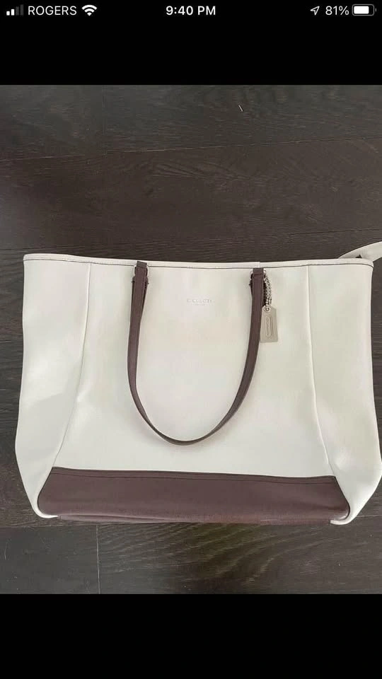 Coach Soft Refined Saffiano Leather Tote - photo 4