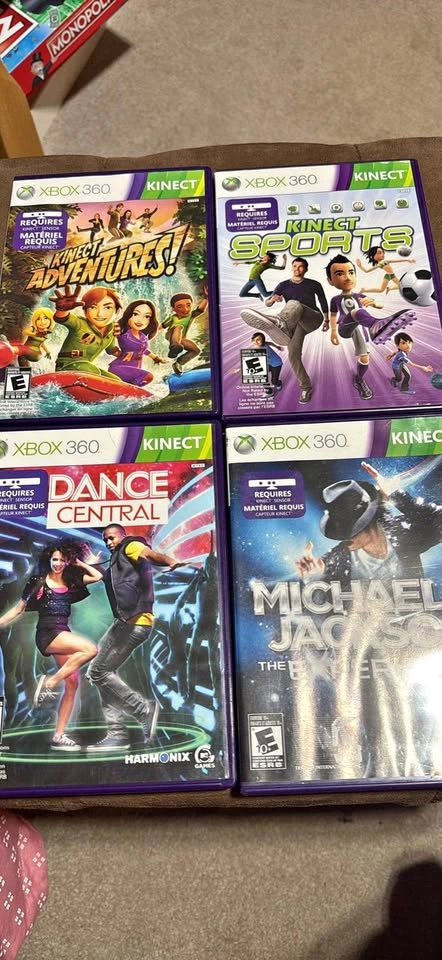 Xbox 360 Games and Sensor
