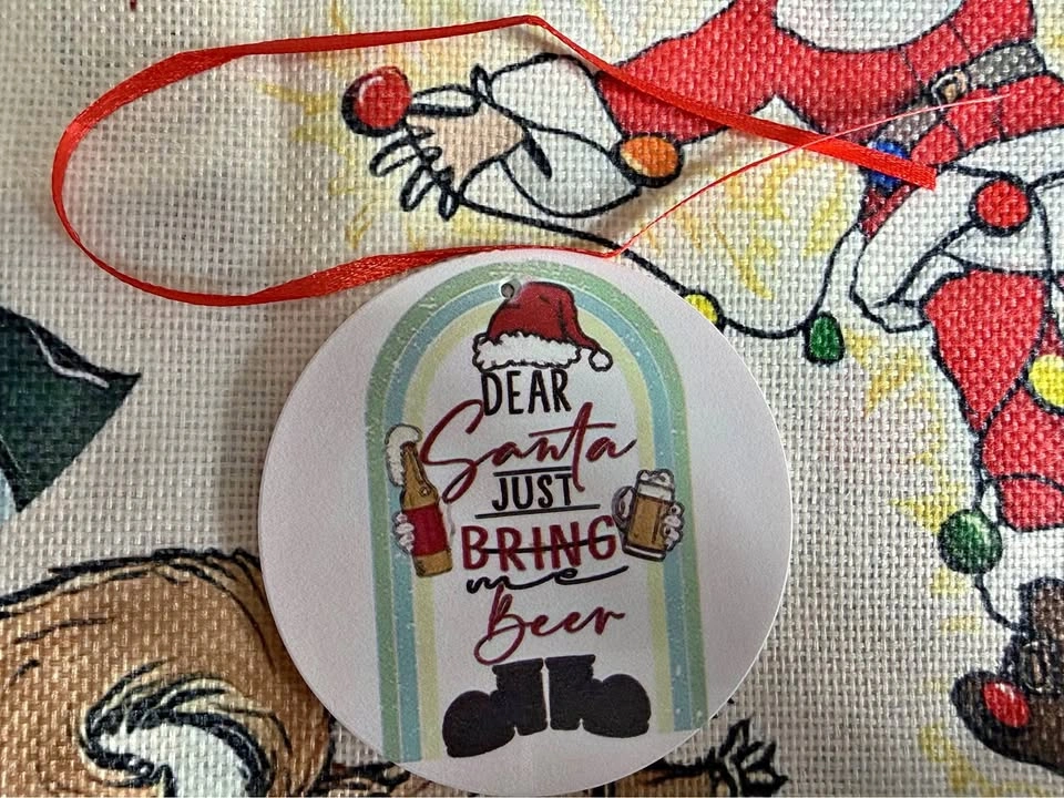 Funny Christmas Ornament - Brand New