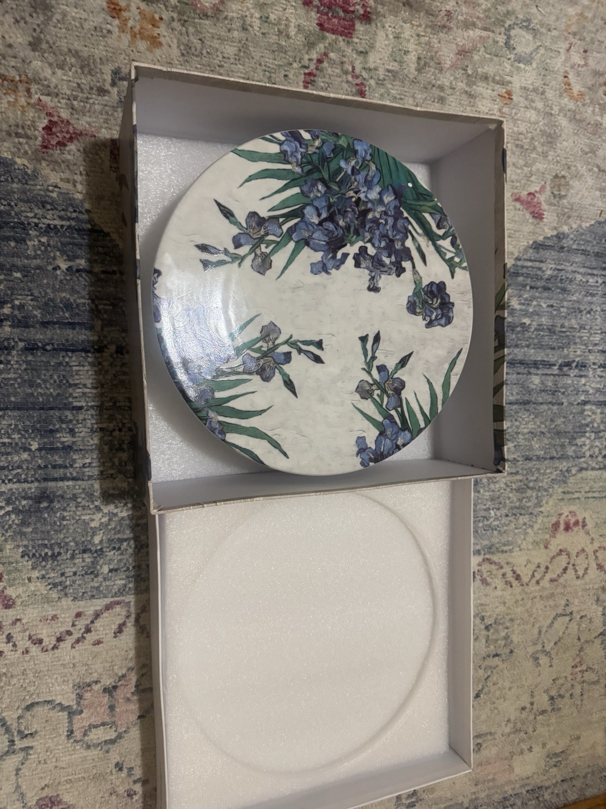 The Met Store Van Gogh Irises Cake Stand